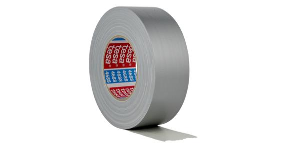 Fabric adhesive tape, silver, W 50 mm, L 50 m