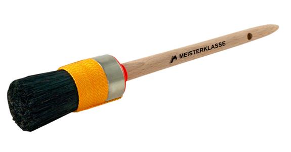 Ringpinsel Meisterklasse M66-Mischung schwarze Borsten Ø 35 mm