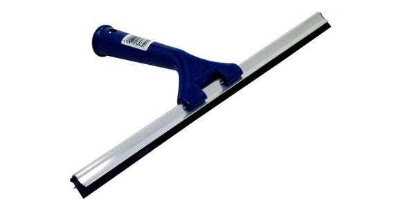 Floor squeegee with PVC body with aluminium rail and hard rubber lip, L 250 mm