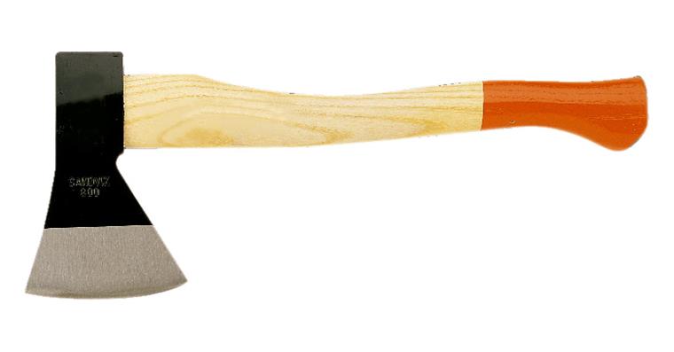 Hand axe DIN 5131, 800 grams, with ash handle
