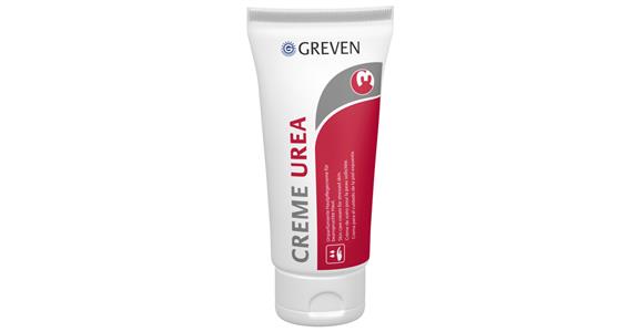 Skin care cream GREVEN® UREA 100 ml tube O/W emulsion silicone-free non-perfumed