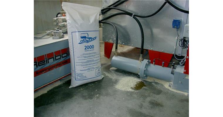 Oil spill absorbers 100 % PU foam granules, water-repellent, all-round 50 litres