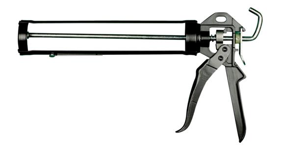 Hand-Auspresspistole robust mit Schubstange für 310 ml Kartusche