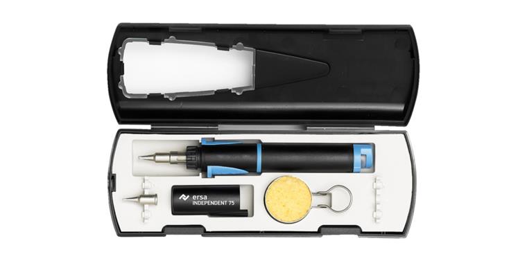 Gas-Lötset INDEPENDENT 75 Basic 15-75 W max. Temp. 580°C Piezo- Zündung