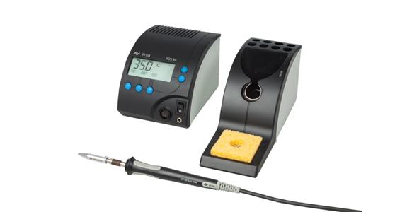 Electrical soldering station RDS 80, 80W, temp. 150-450°C + LC display, progr.