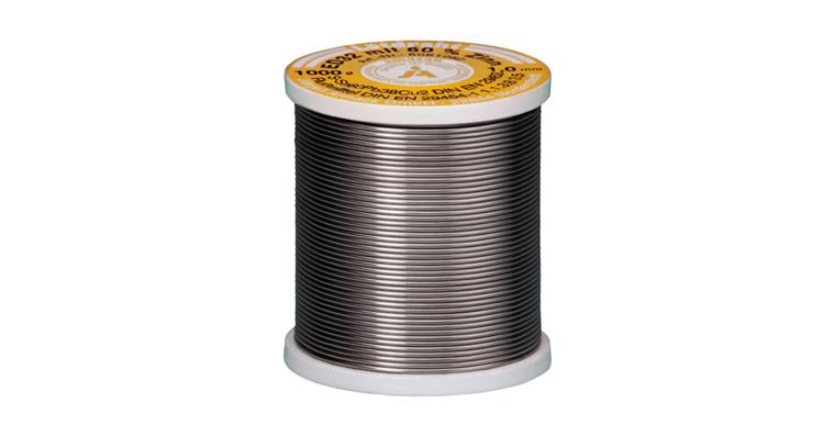 Sold. wire univ. solder. DIN EN ISO 29453 flux cont. 3.5 % 0.5mm 60 % Sn 250g