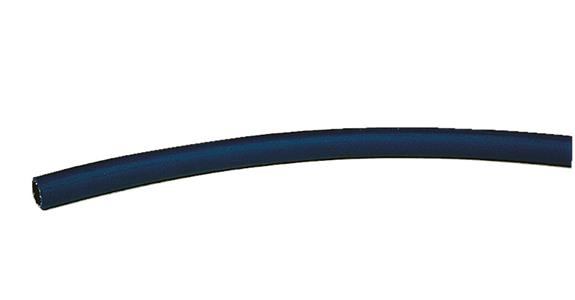 Oxygen hose, blue, flame-retardant with fabric insert, 20 bar length 10 m