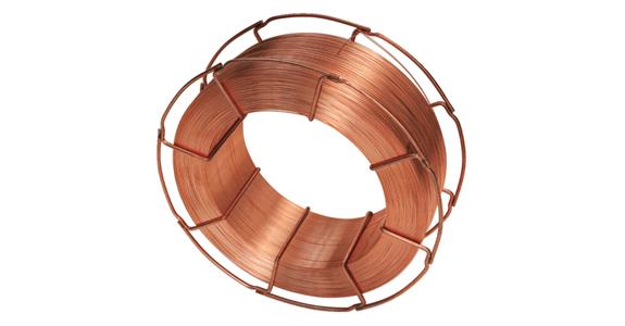 Welding wire for MIG/MAG inert gas copper-plated SG-2, 15 kg dia. 0.8 mm