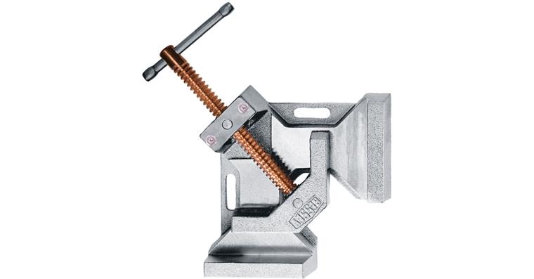 Metal mitre clamp, max. through hole 100 mm clamping width 2x120 mm