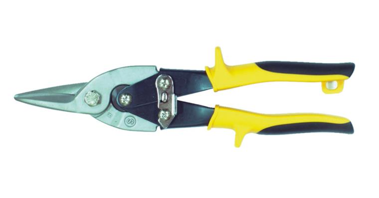 Shape-cutting shears DIN 6438 with leverage, CV steel 250 mm