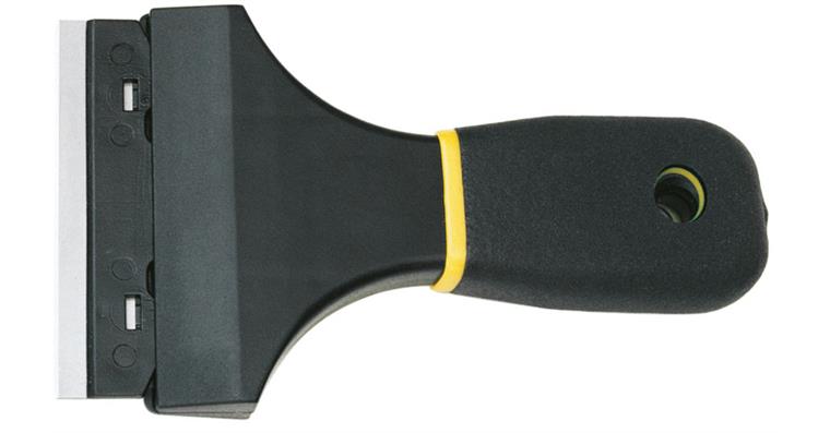 1073270101 Safety scraper with cover and non-slip handle, width 88 mm
