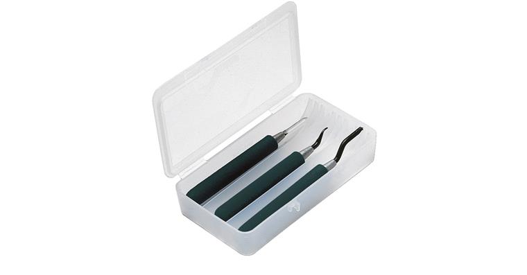 Mini set FT3000 3 pieces with soft-grip handle