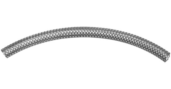 RIEGLER - PVC-Gewebeschlauch transparent Ø14x8mm Rolle 50m