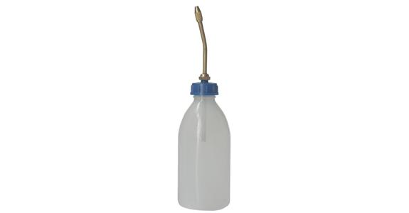 Plastik-Öler runder Behälter aus Polyethylen mit Messingspritzrohr 125 ml