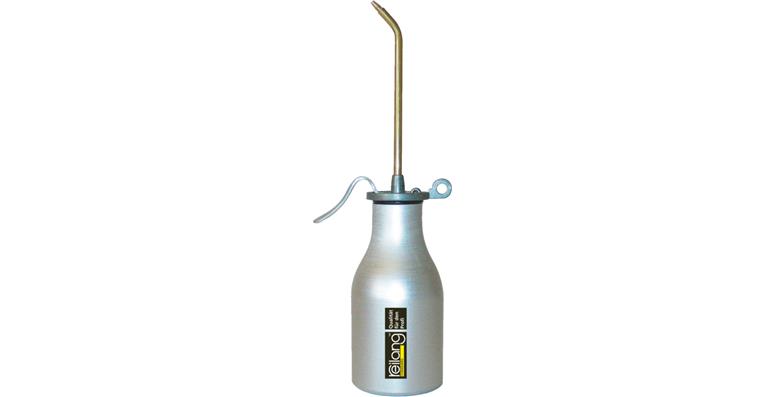 Oil spray can, light metal, single pump unit 200 ml