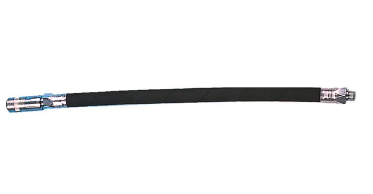 Sicherheits-Gummipanzerschlauch 300 mm für Schmierkompressor Kat.-Nr. 77610