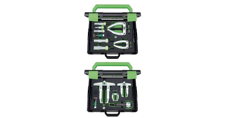Ball bearing pull-off/pull-out assembly size 1 complete in metal box