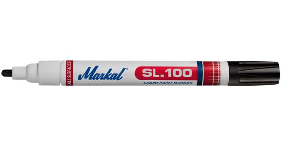 Permanent Marker SL 100 rot Schreibdicke zwischen 2-4 mm Pack=12 Stück