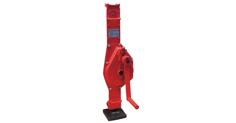 Steel winch, lifting force 1.5t, lift hght 350mm, total hght 600mm, wght 13.3kg