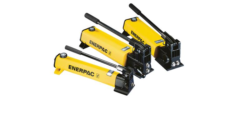 ENERPAC - Handpumpe für einfachwirkende Zylinder max. 700 bar Typ P-142