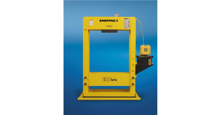 Workshop press VLP 506 ZE5S 50t electric pump, Hydrajust positioning device