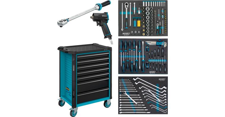 Workshop trolley type 179 N-7/137 7 drawers equipped