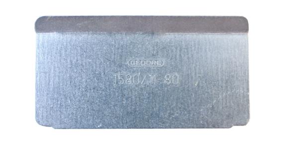Querteiler 80 mm aus Stahlblech verzinkt für Kat.-Nr. 81710, 81711, 81732