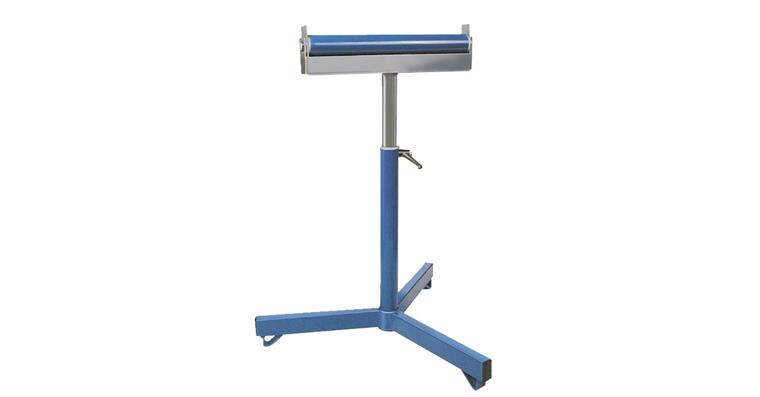 Material support stands w/ roller adjustment height 705-1210mm W 400mm max.200kg