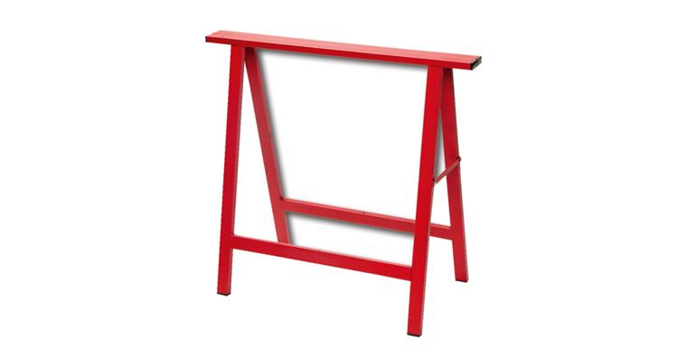 Assembly trestle H 750 mm folding very stable design made of steel