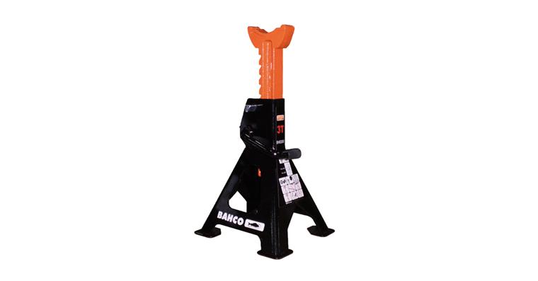 Axle stands in pairs adjustment height 395-605 mm load capacity 6 t