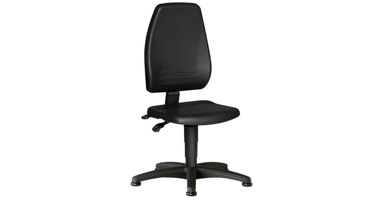Work swivel chairs ECONOMY with glide runners seat height 440-610 mm foam