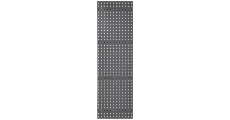 RasterPlan perf. plate sheet steel 1.25 mm RAL 7016 anthr. grey WxH 100x450 mm