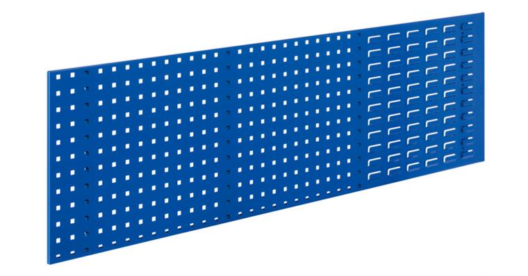 RasterPlan combination plate unequipped RAL 7035 light grey 450x1500 mm
