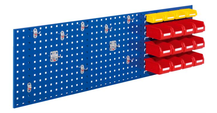 RasterPlan combination plate starter set 2 RAL5012 light blue 450x1500 mm