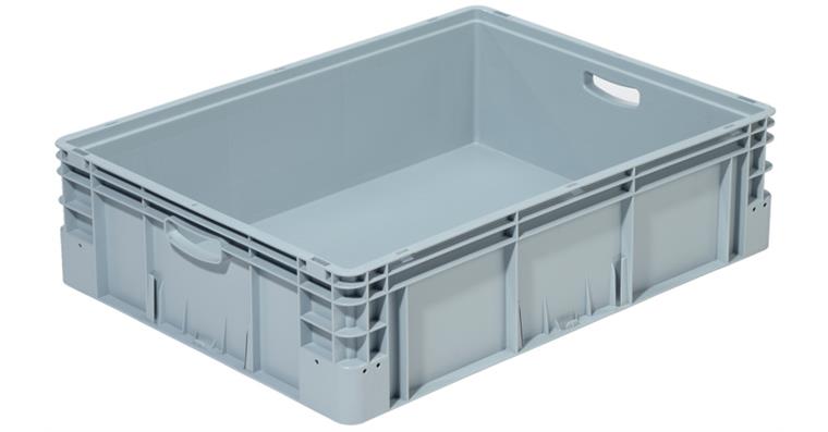 Euro-Transportbehälter Polypropylen stapelbar stabil 600x400x320 mm grau