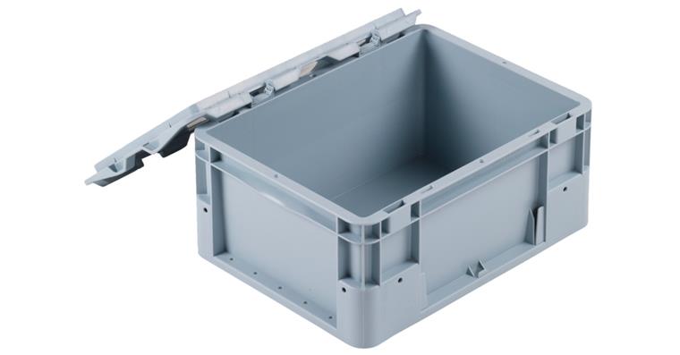 Lid for Euro transport container cat. no. 83350 300x200 mm grey