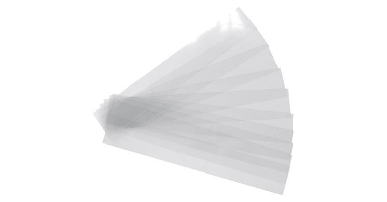 Protective film, pack=10 pcs, for easy-view storage bin size 4+3