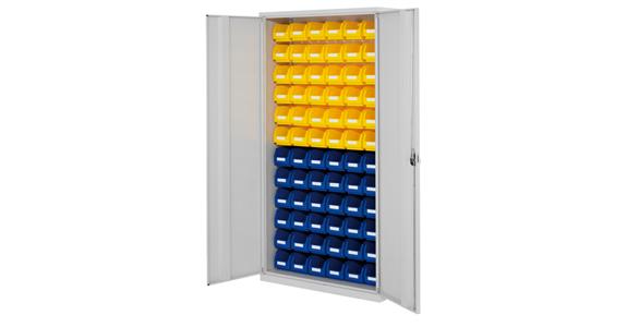 Slotted panel cabinet w/ solid sheet metal doors, boxes: 24xsz5 23xsz6 25xsz7