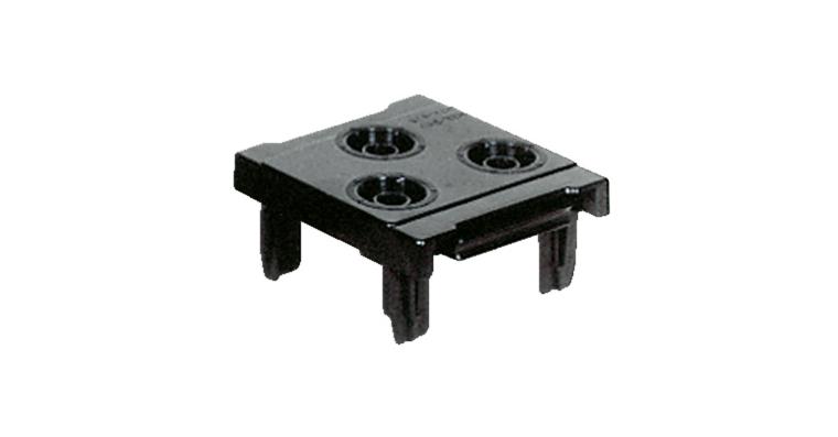 CNC plastic insert mount HSK A 32/B 40 oil-resistant ABS black