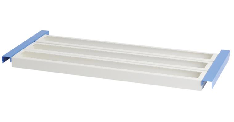 1083957602 CNC tool holder frame, inclined, RAL7035 w/o inserts for cabinet cat. no. 83956