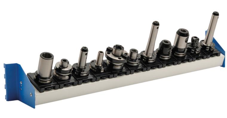 1083959104 Tool holder shelf narrow RAL 7035/5012 for CNC trolley cat. no. 83959 101+201