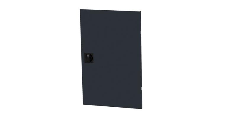 Hinged door 1 piece cabinet width 555mm useful height 900mm RAL 7016
