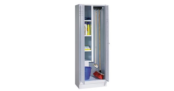 Cabinet for room cleaning equipment with base 1800x610x500 mm
