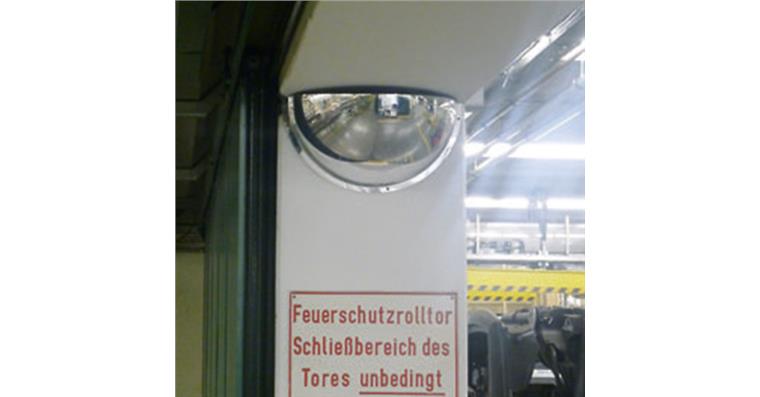 3-way curved mirror PANORAMIC angle of view 180° size 800mm