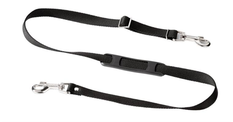 Carry straps, adjustable with 2 screw-lock snap hook 1120x20mm