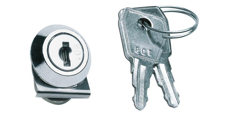 Cylinder lock series for Zarges container cat. no. 86615-86618 from autumn 2008