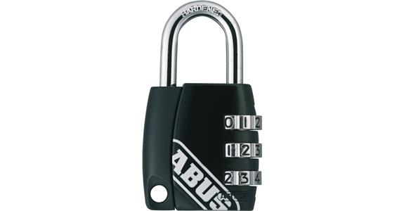 Combination lock Color 155 shackle dia. 5 mm white size 34 mm