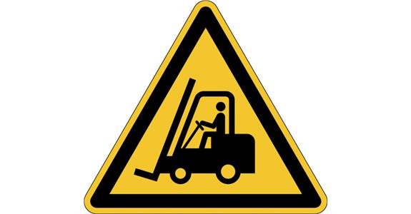 Safety marking -Caution! Forklifts- self-adhesive dia. 430 mm