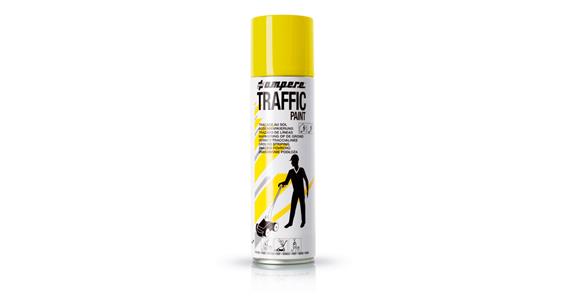 Floor marking colour Traffic yellow 500 ml can