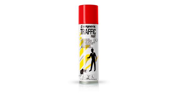 Floor marking colour Traffic red 500 ml can